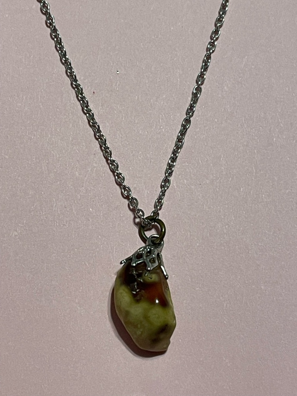 Vintage Stone Necklace #9968